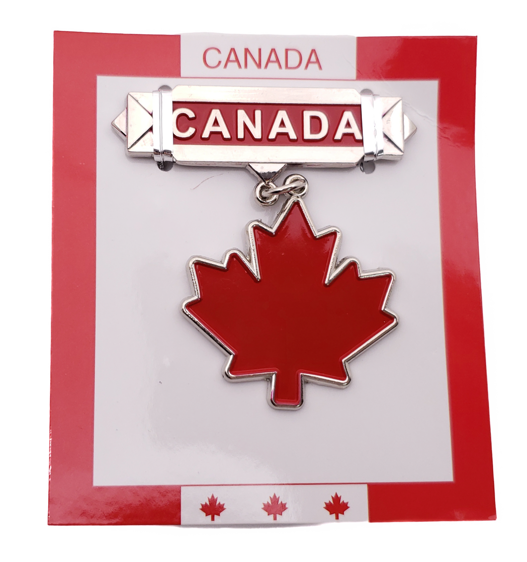 Magnet  CANADA +MAPLE LEAF