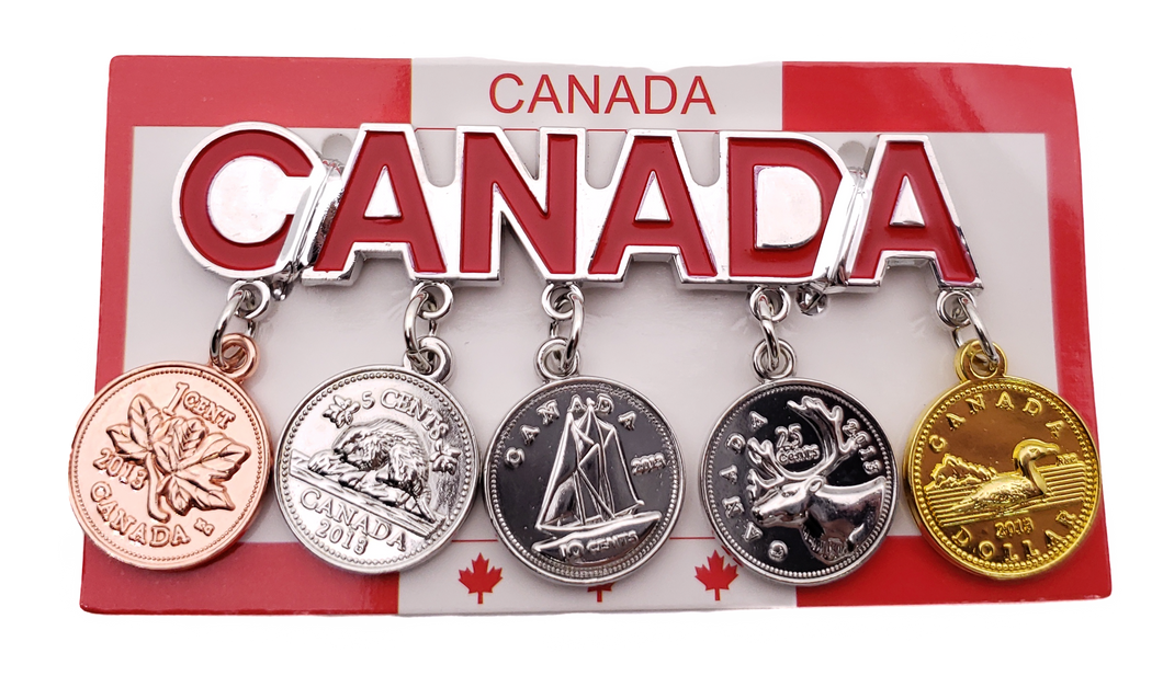 Magnet CANADA+COINS