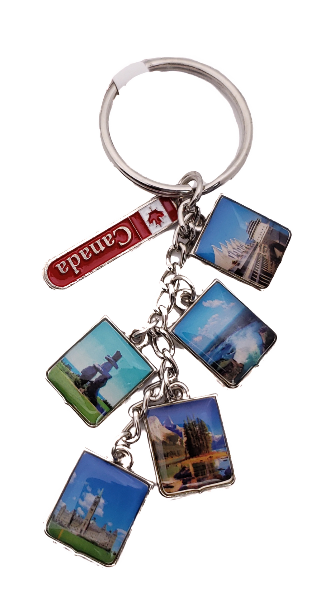 KEYCHAIN CANADA SCENES AND FLAG