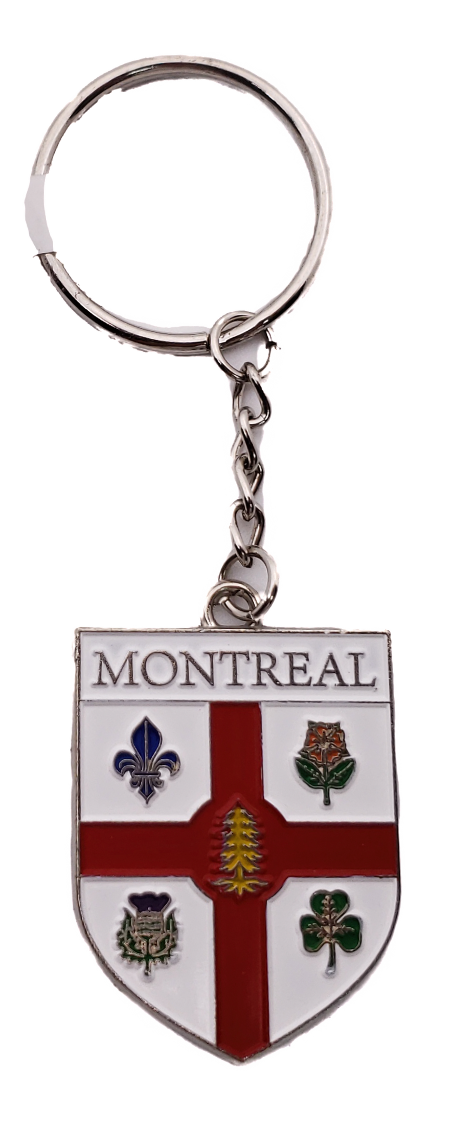 KEYCHAIN MONTREAL FLAG