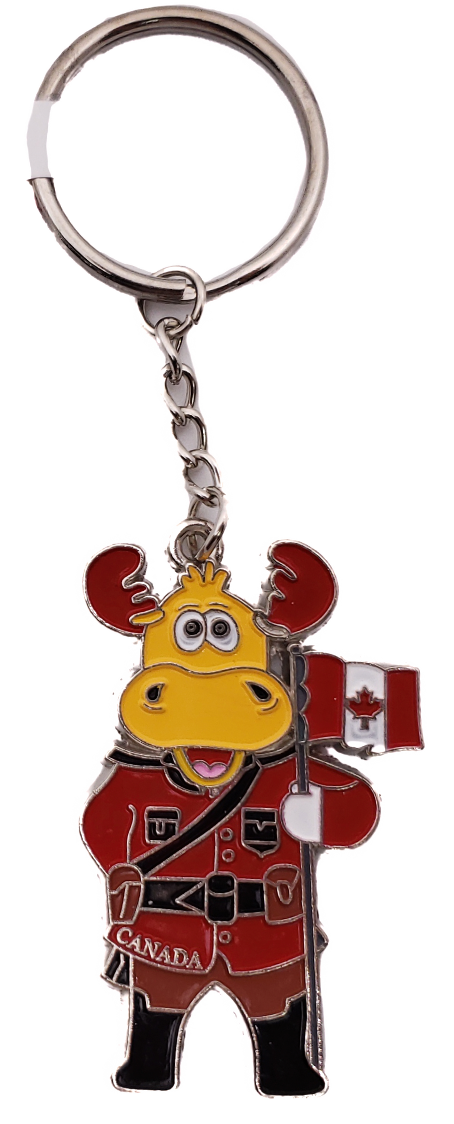 KEYCHAIN CANADA MOOSE HOLD FLAG