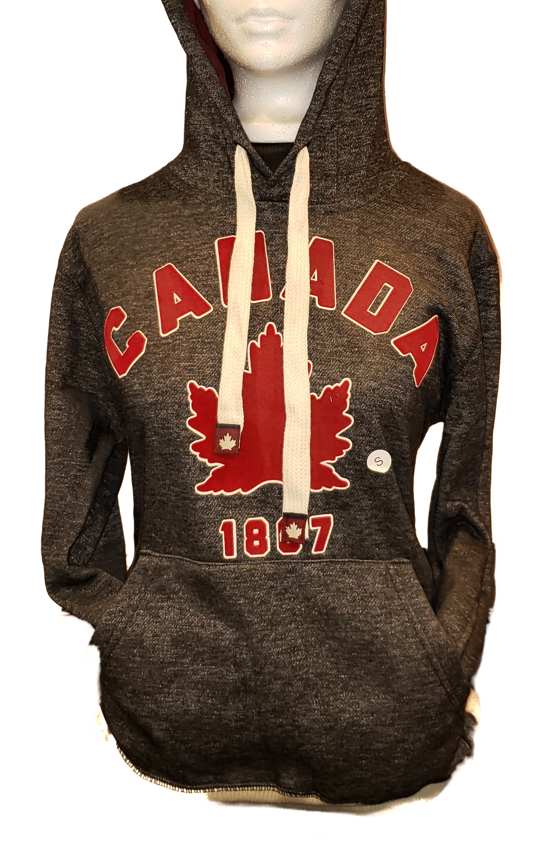 Hoodie canada 1867 maple leaf-adult/unisex