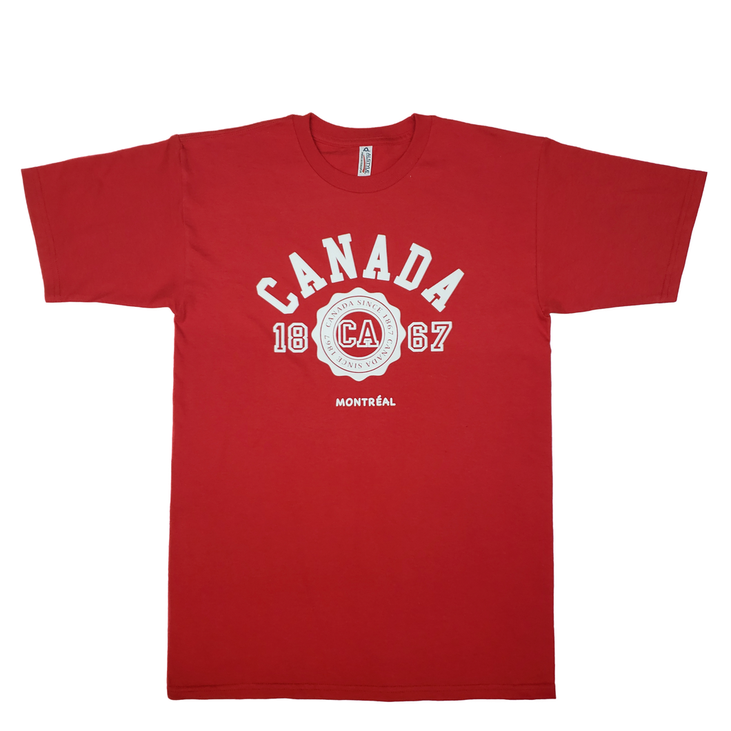 Canada1867 red  T-Shirt - Adult / Unisex