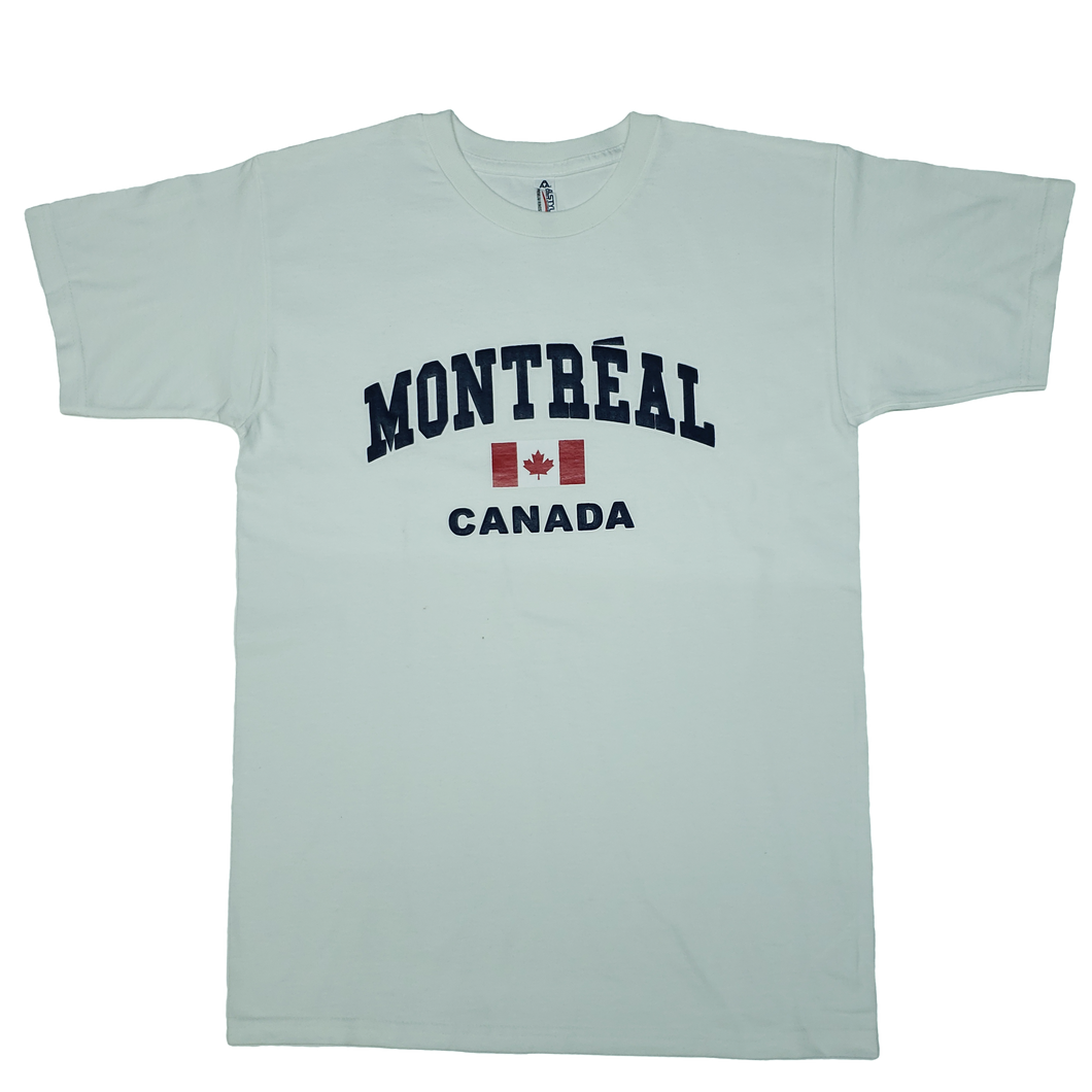 Montreal white T-Shirt - Adult / Unisex