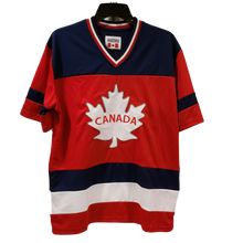 Load image into Gallery viewer, Jersey Red White with Maple Leaf
